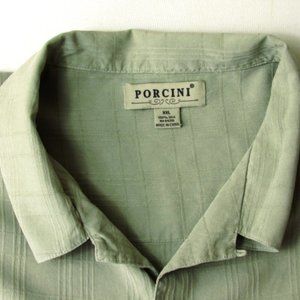 Porcini Men's Size XXL Casual S/S Shirt / RTL $49